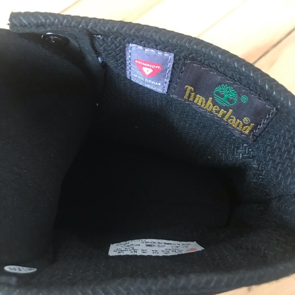 Men’s Black Timberland Boots - Picture 6 of 7